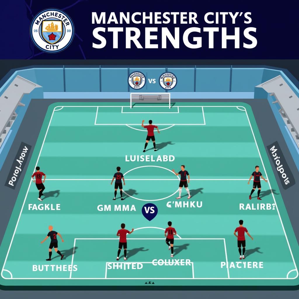 Phân tích điểm mạnh của Man City