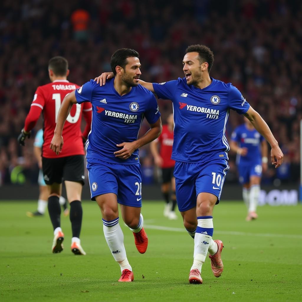 Điểm nhấn trận đấu Manchester United vs Chelsea