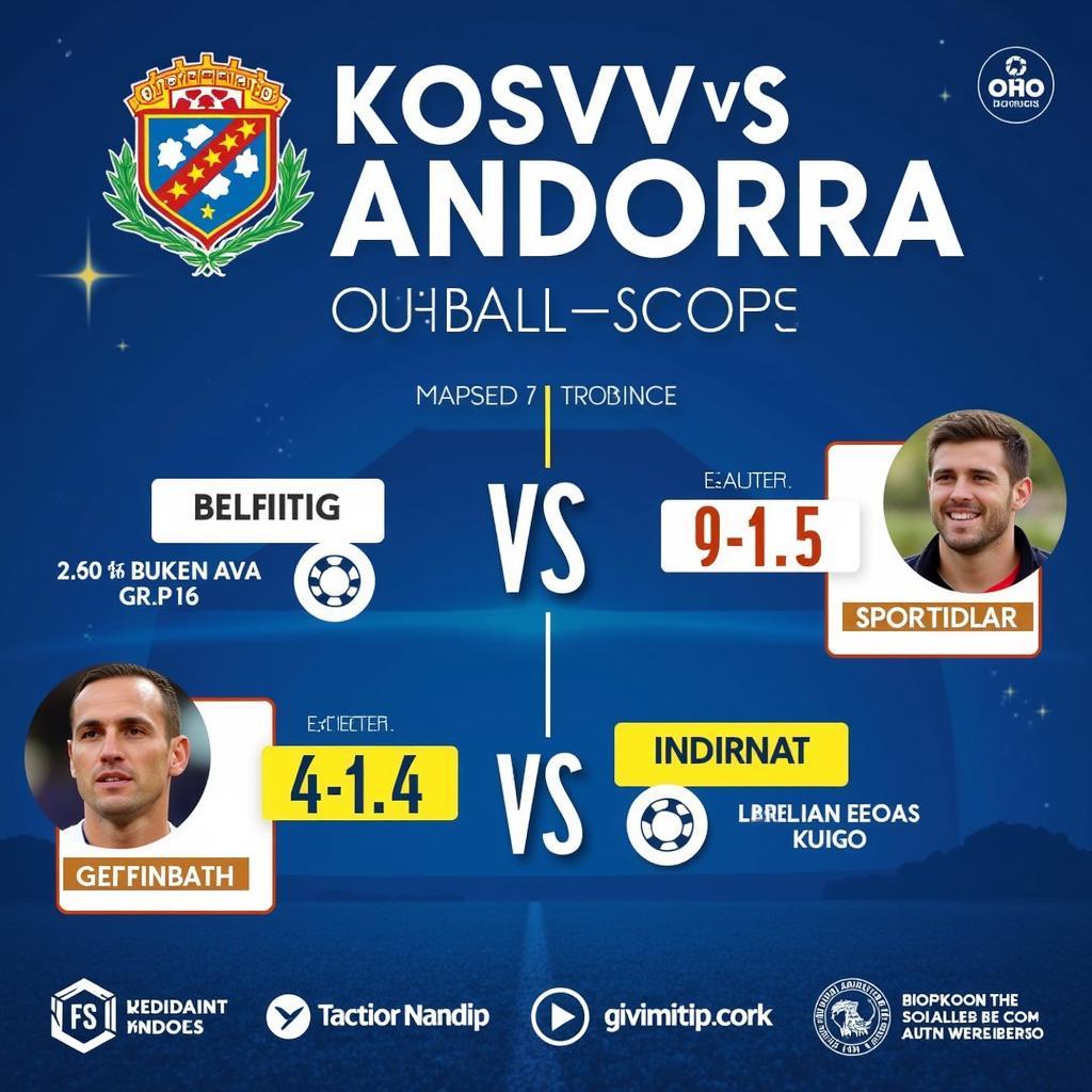 Dự đoán kết quả trận đấu Kosovo vs Andorra