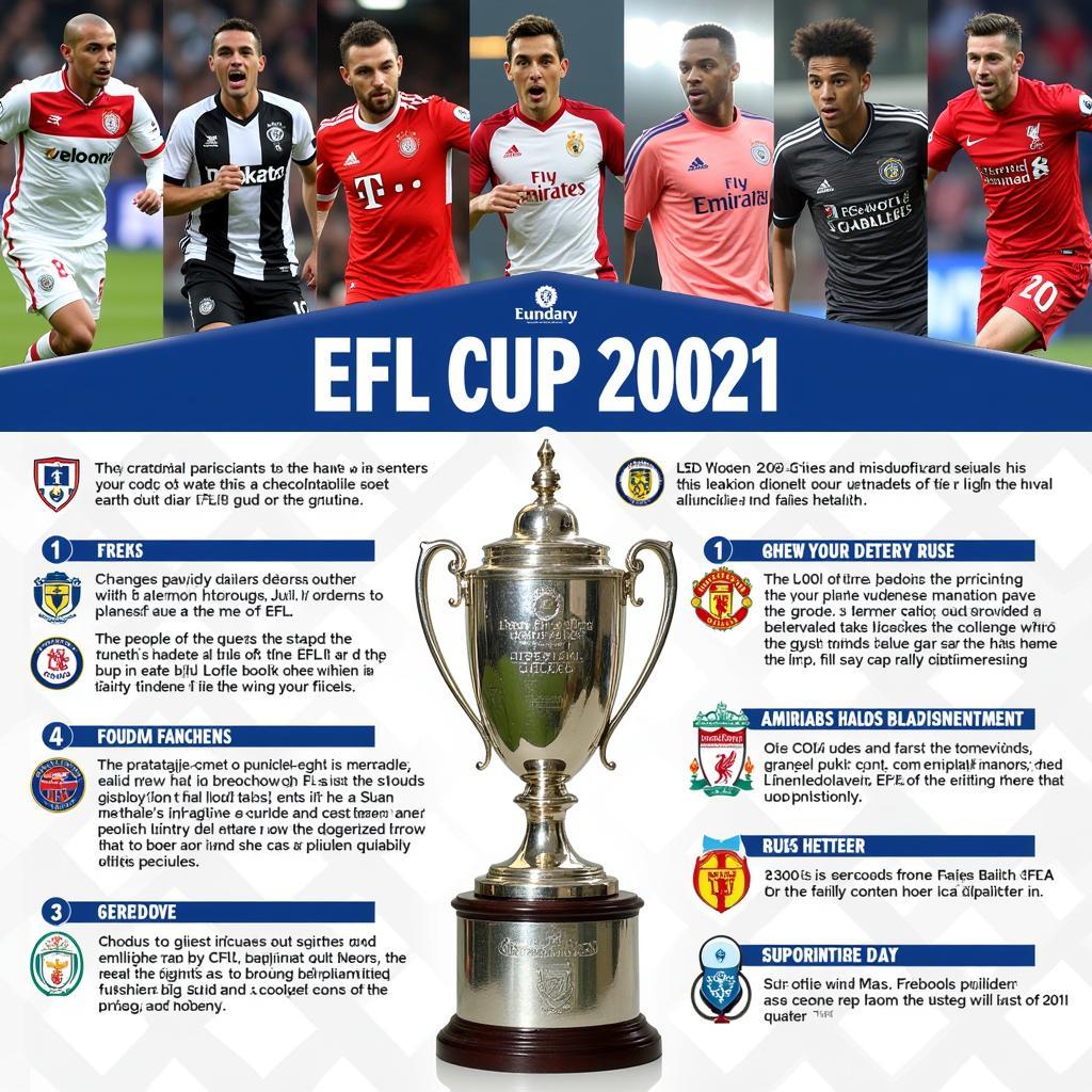 Khám phá chi tiết về EFL Cup, lịch sử, thể thức thi đấu và tầm quan trọng của giải đấu này trong hệ thống bóng đá Anh.