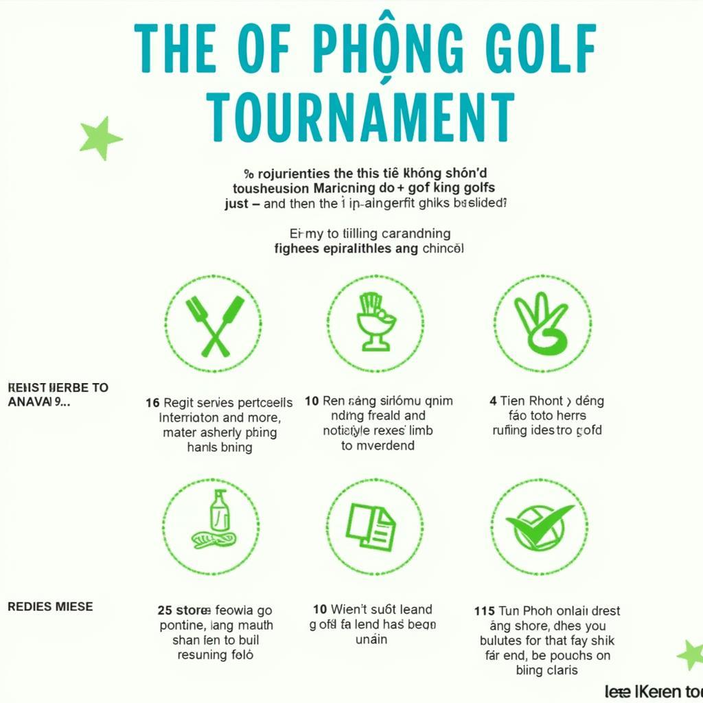 Thể Lệ Giải Golf Tiền Phong