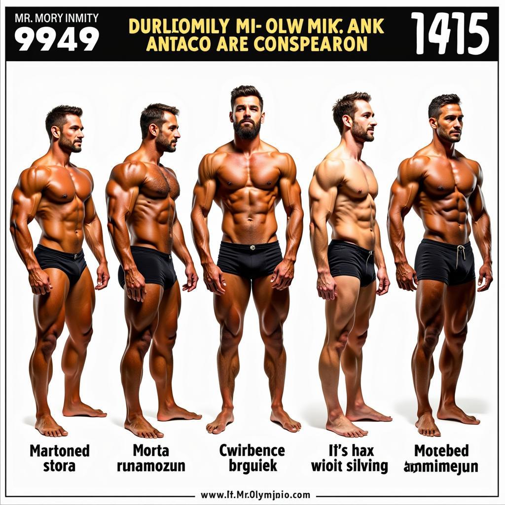 Tiêu chuẩn Chấm điểm Mr Olympia