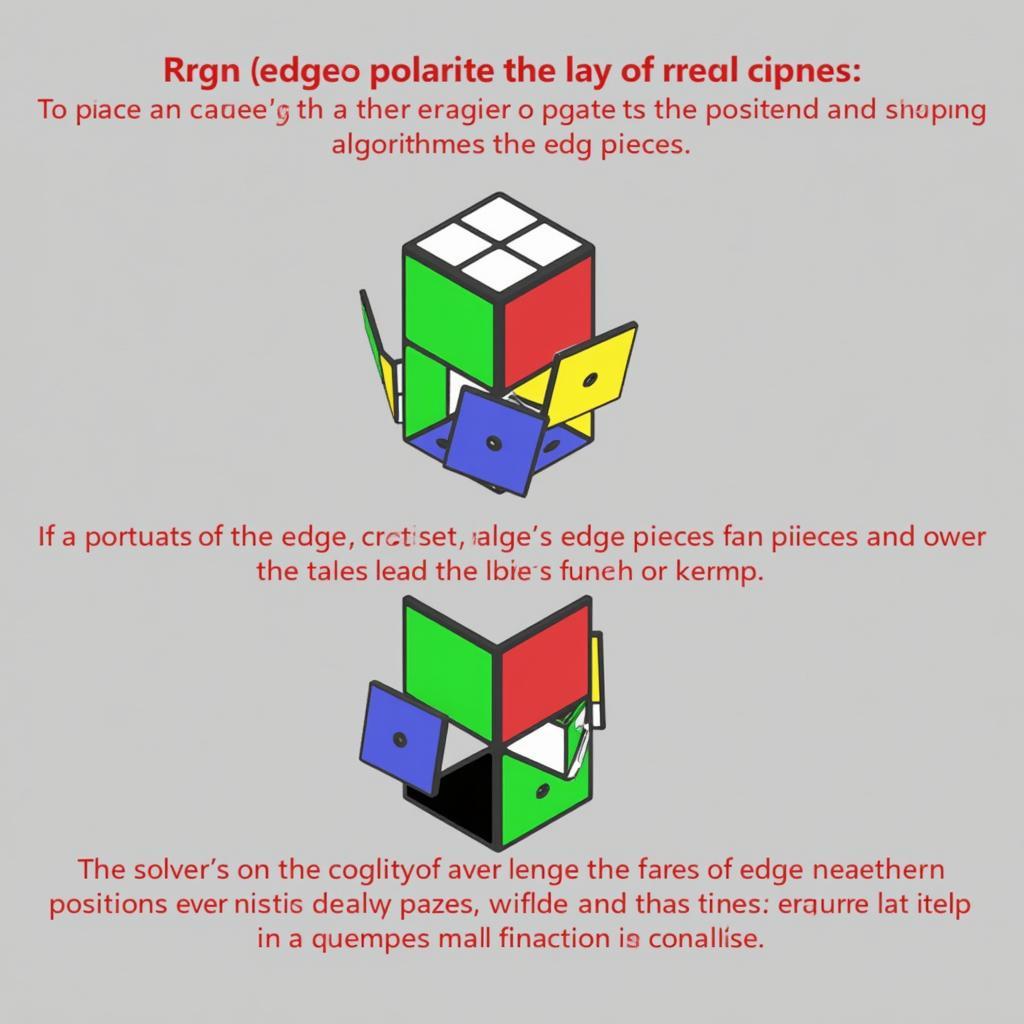 Hoán vị cạnh tầng 3 Rubik 3x3