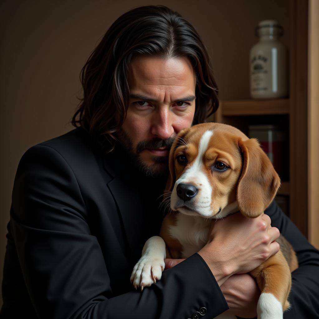 John Wick và chú chó Daisy