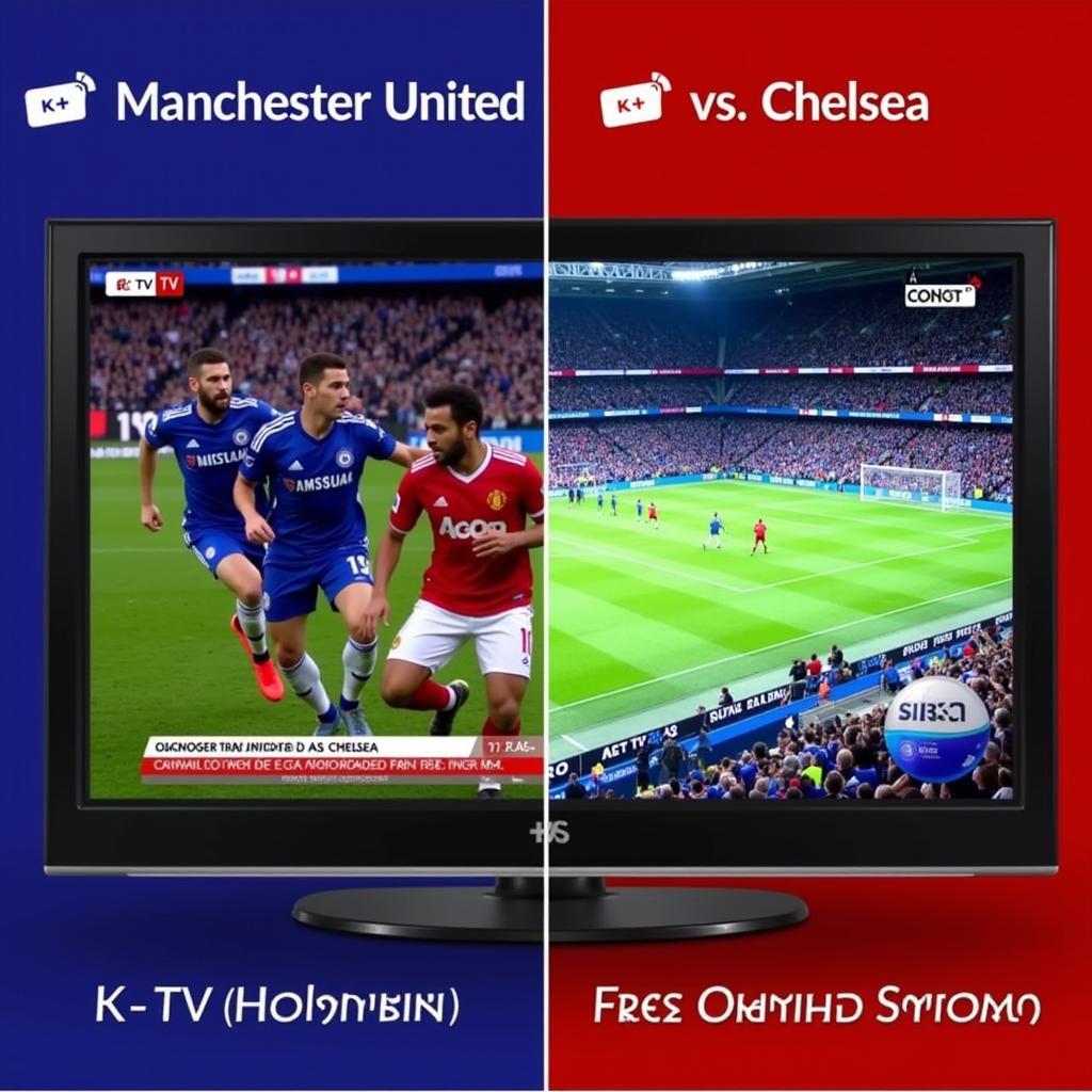 Kênh phát sóng trực tiếp Manchester United vs Chelsea: So sánh các lựa chọn