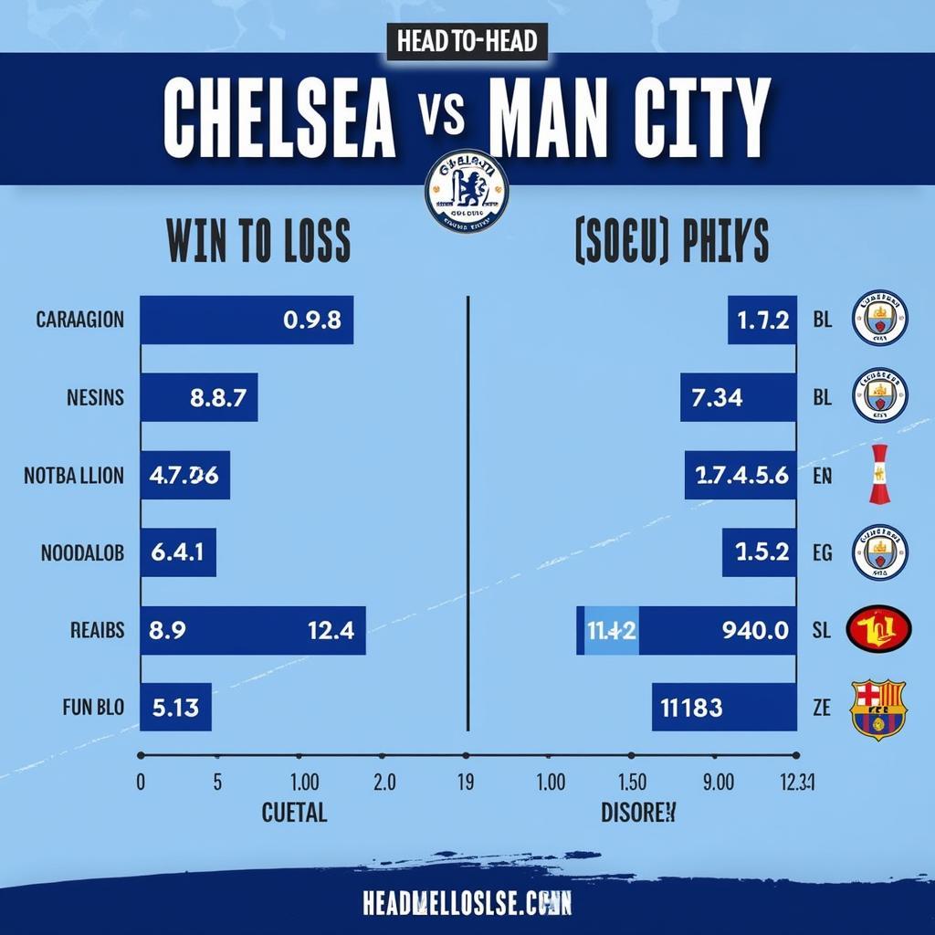 Chelsea vs Man City Head-to-Head History