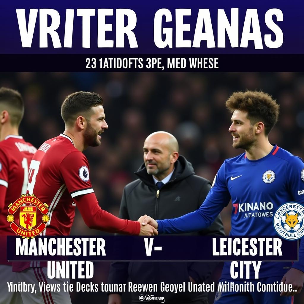Kết quả trận đấu Manchester United vs Leicester City