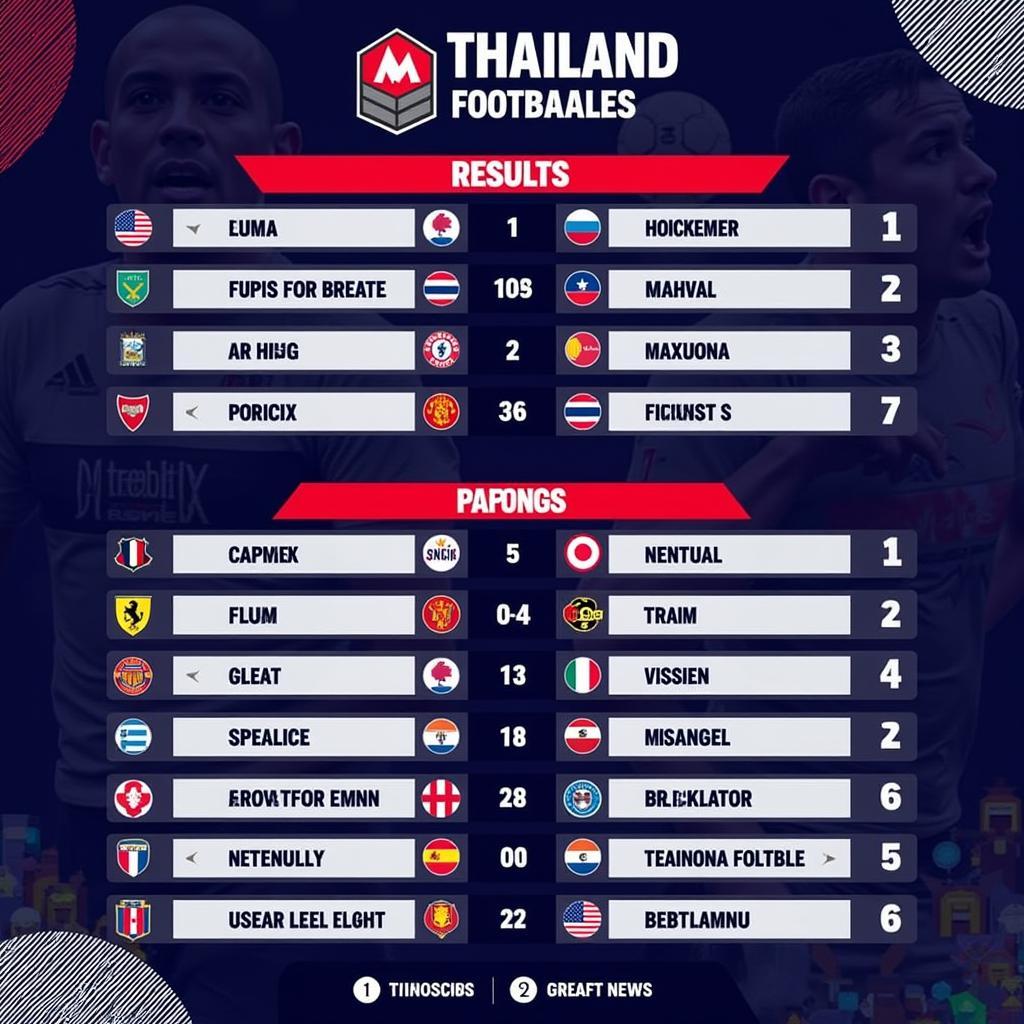 Kết quả bóng đá Thai League