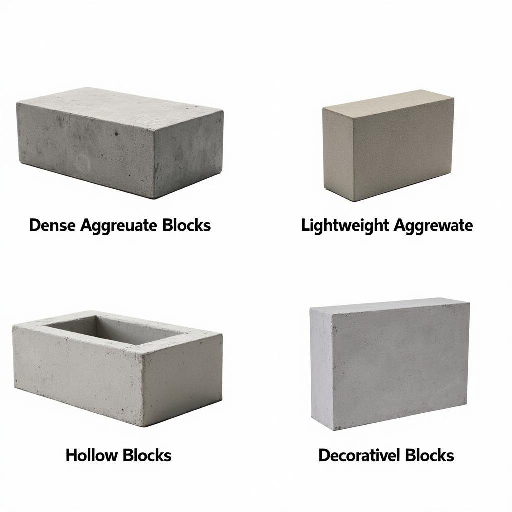 Various Types of Concrete Blocks in Manchester