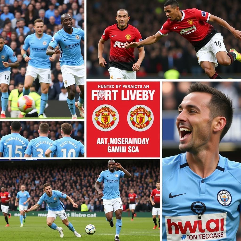 Manchester City vs Manchester United 2018: Khoảnh Khắc Đáng Nhớ