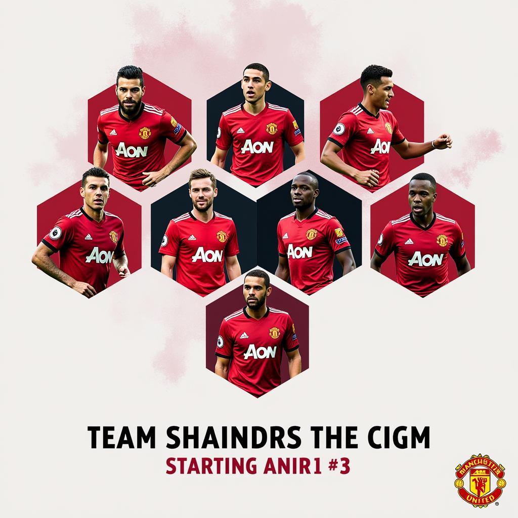 Hình nền Manchester United đội hình màn hình khóa