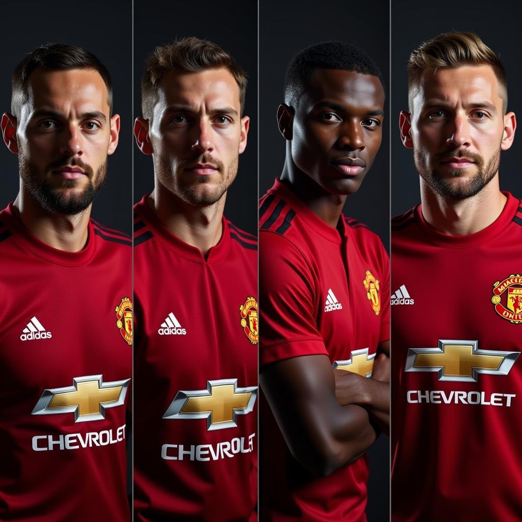 Manchester United Studio Portraits