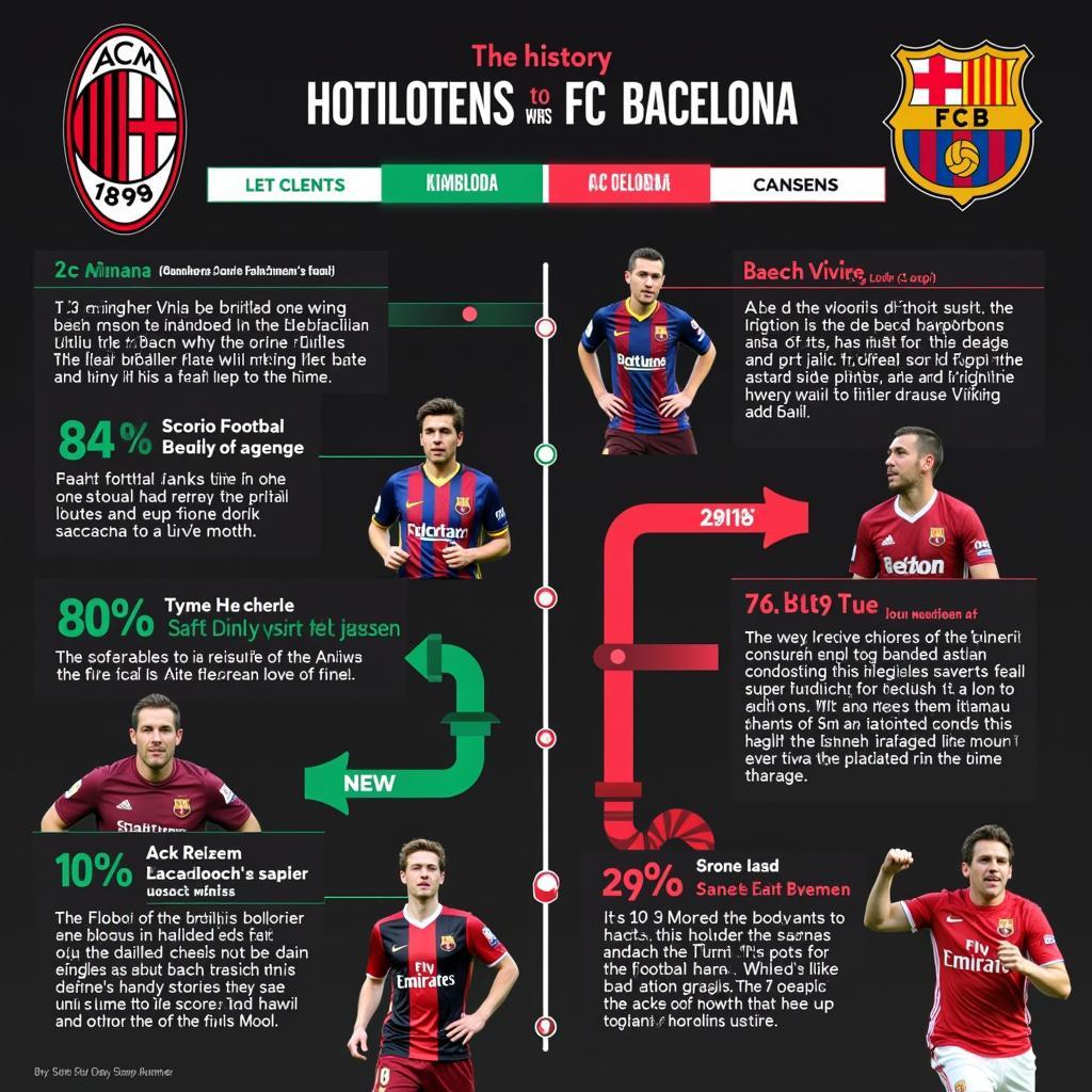 Lịch sử đối đầu giữa Milan và Barcelona