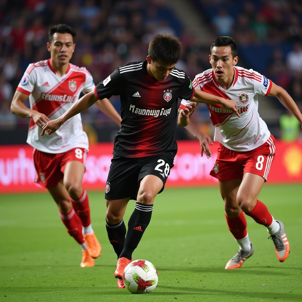 Muangthong United đối đầu các đối thủ