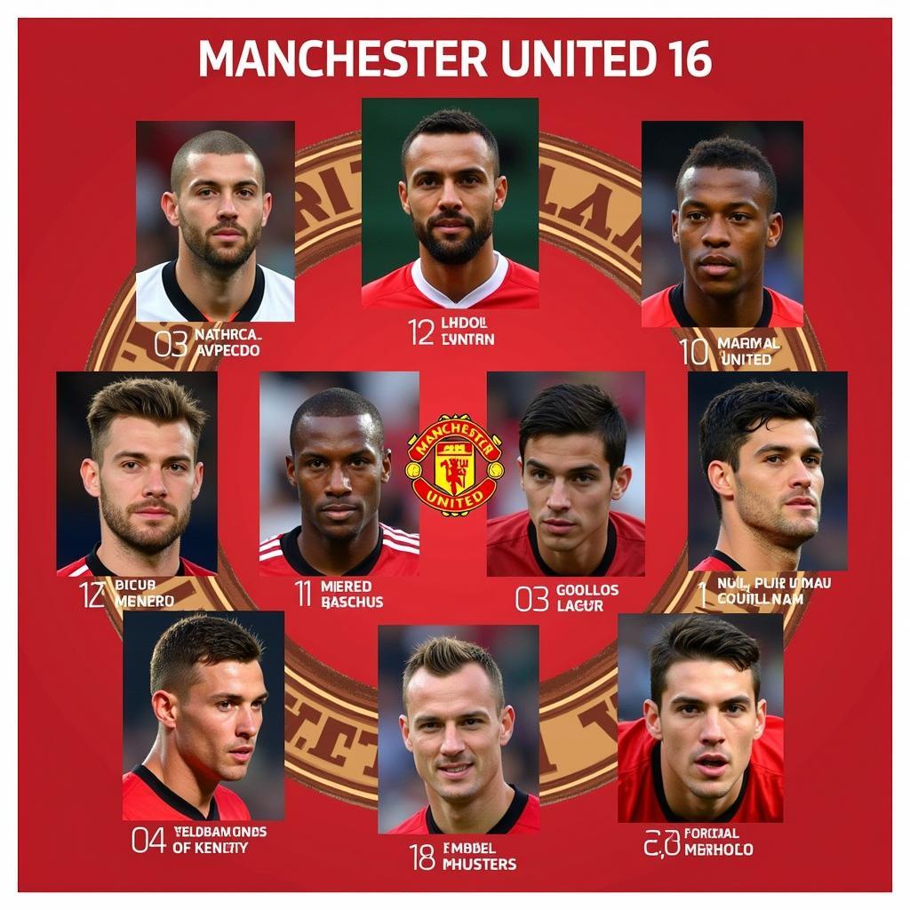 Star Players of Manchester United 2016