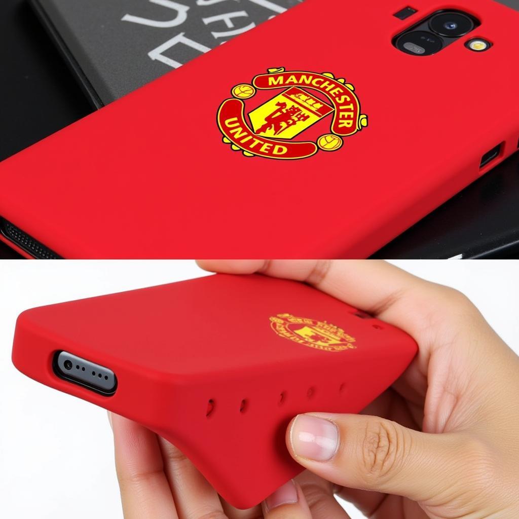 Ốp Lưng Lenovo A6000 Manchester United Silicon