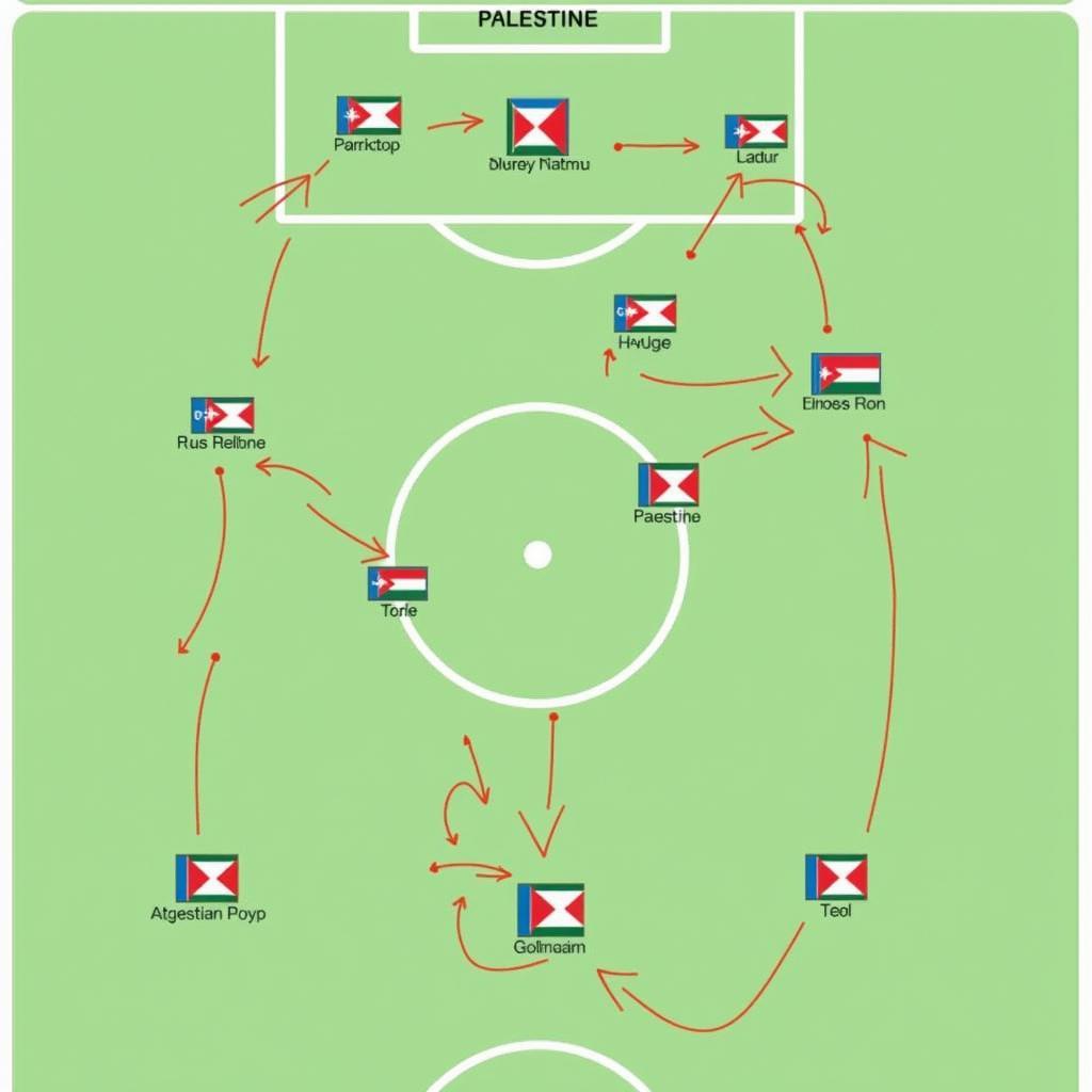 Chiến thuật Palestine vs Uzbekistan