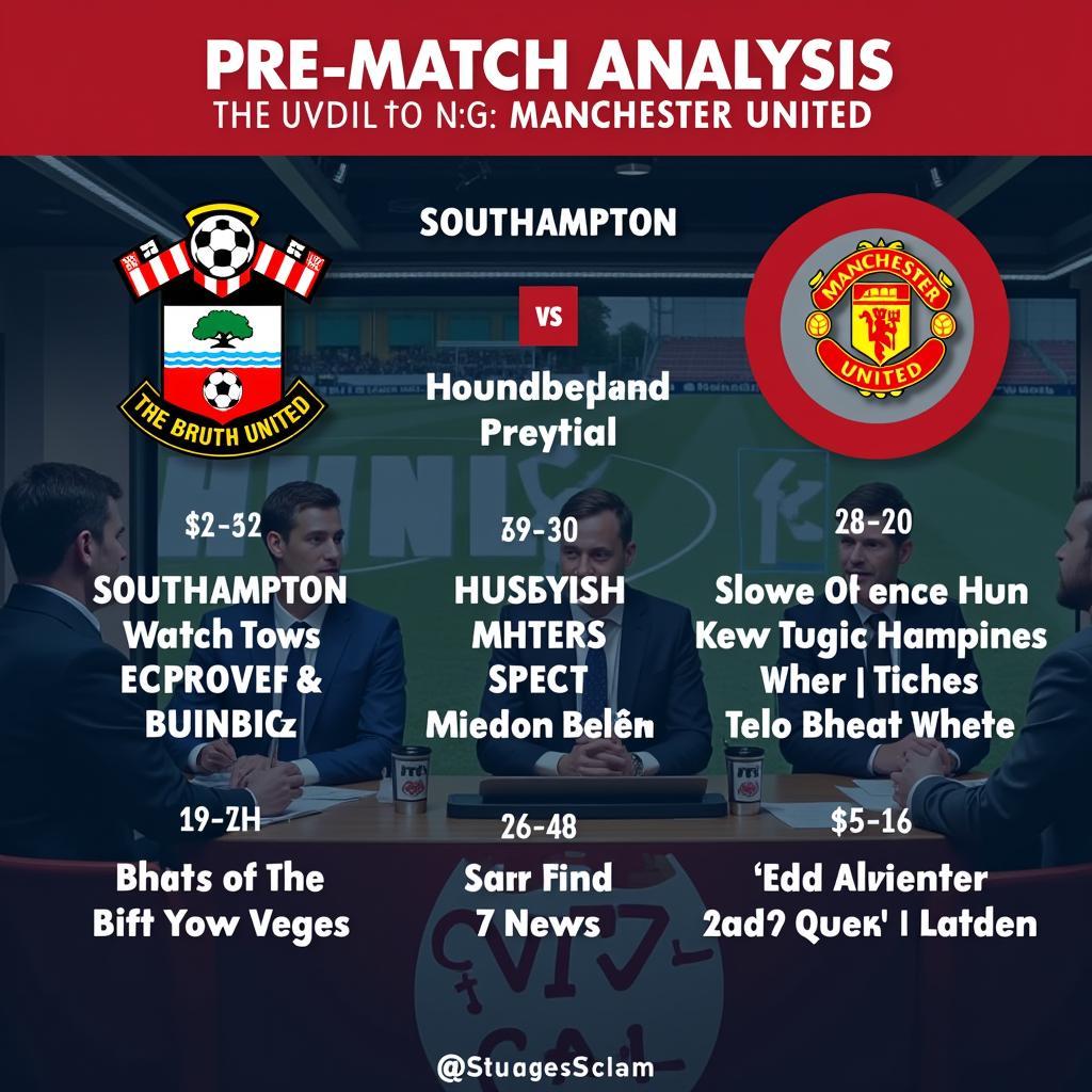 Soi kèo trực tiếp Southampton vs Manchester United