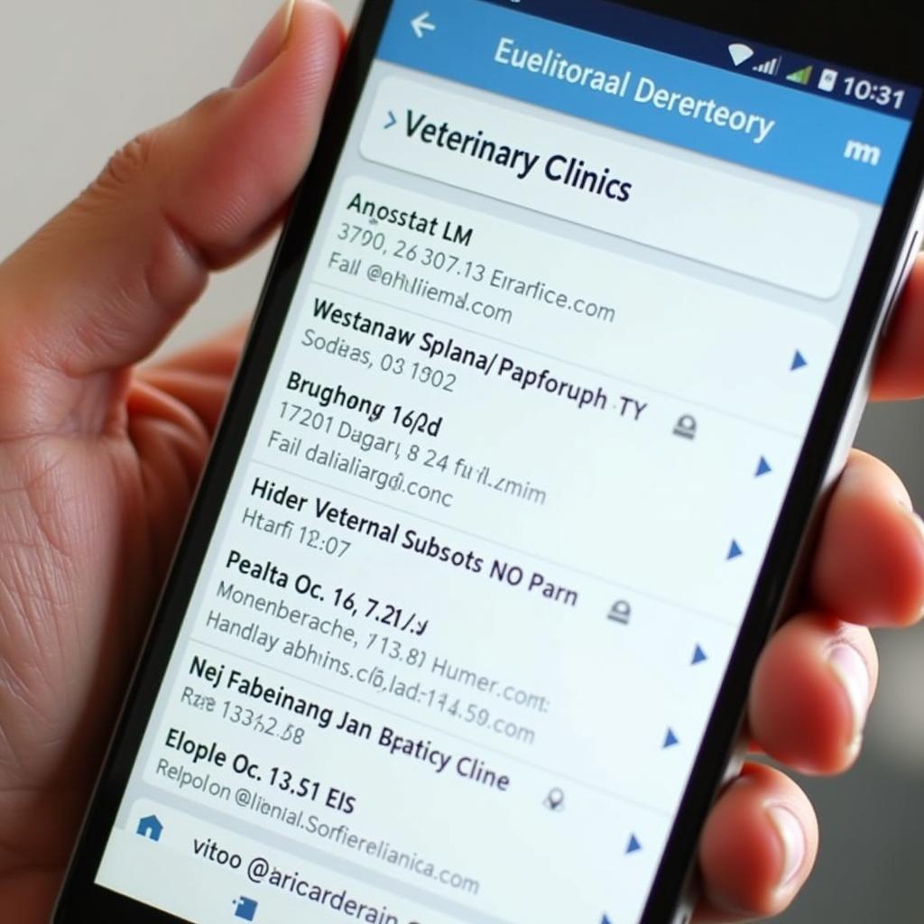 Using Veterinary Directories to Find Local Clinics