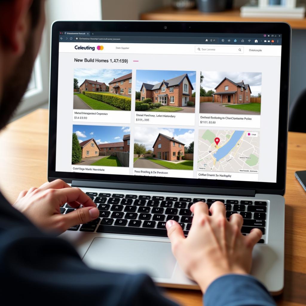 Searching for new build homes in Manchester online