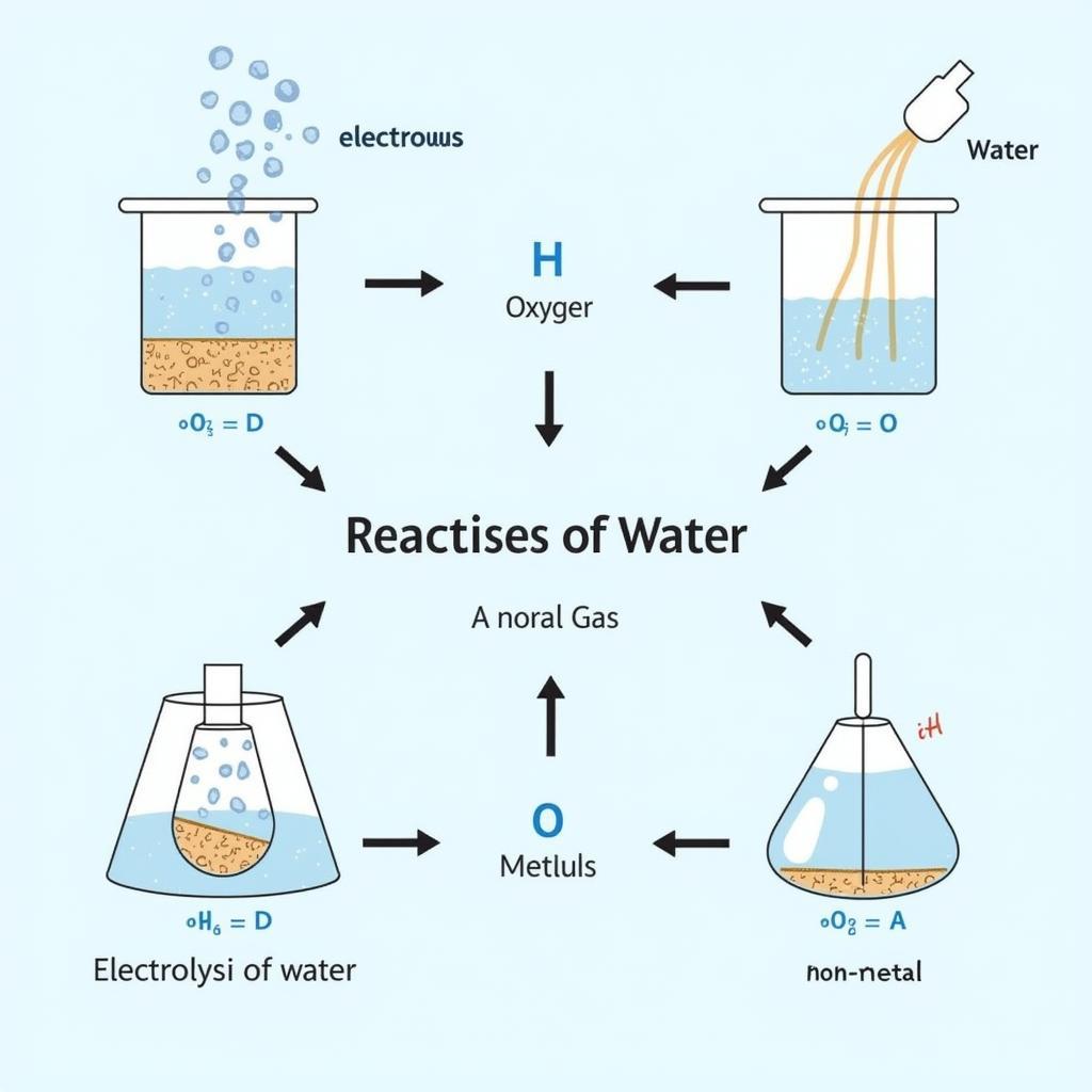 Tính chất hóa học của nước