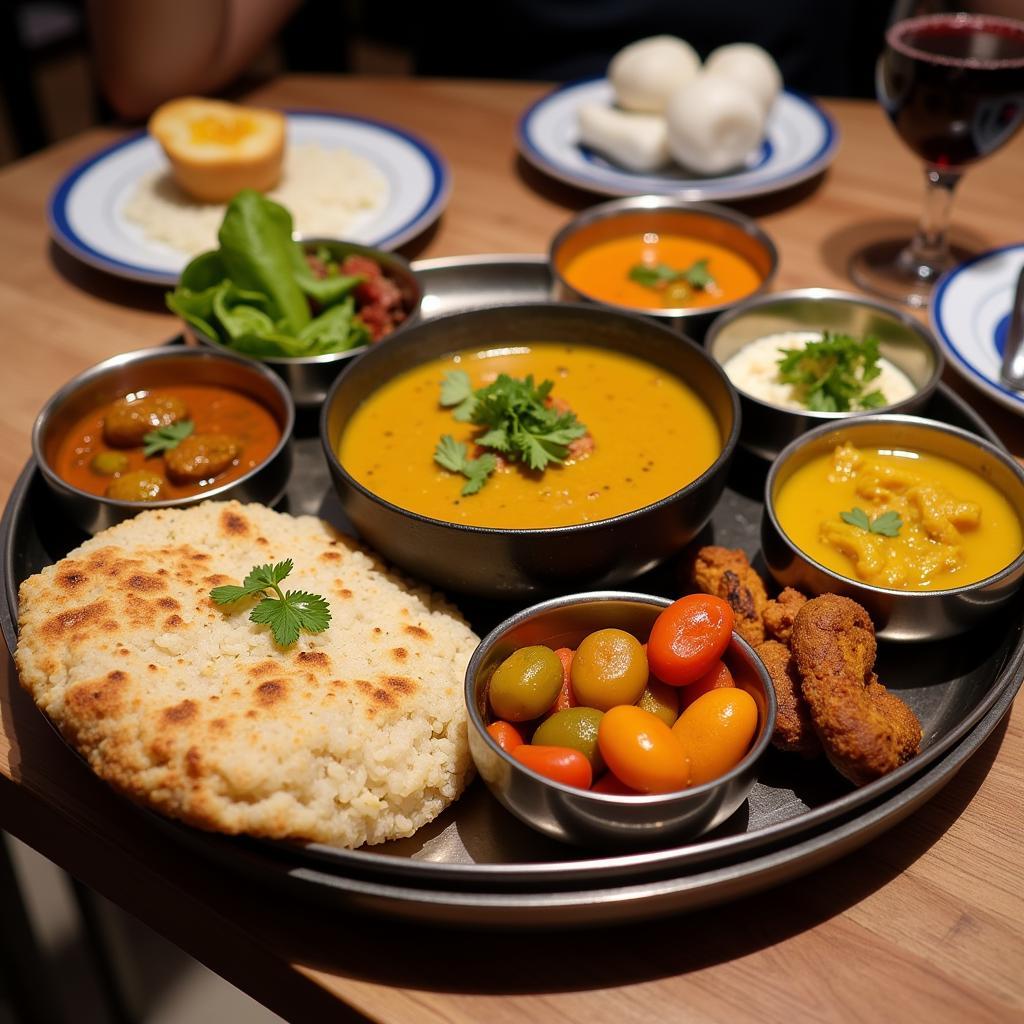 Vibrant Vegan Thali in Manchester