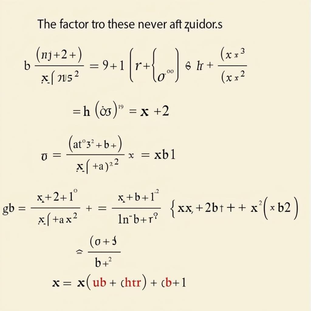 Ví dụ phân tích đa thức x^2 + 2x + 1 thành nhân tử