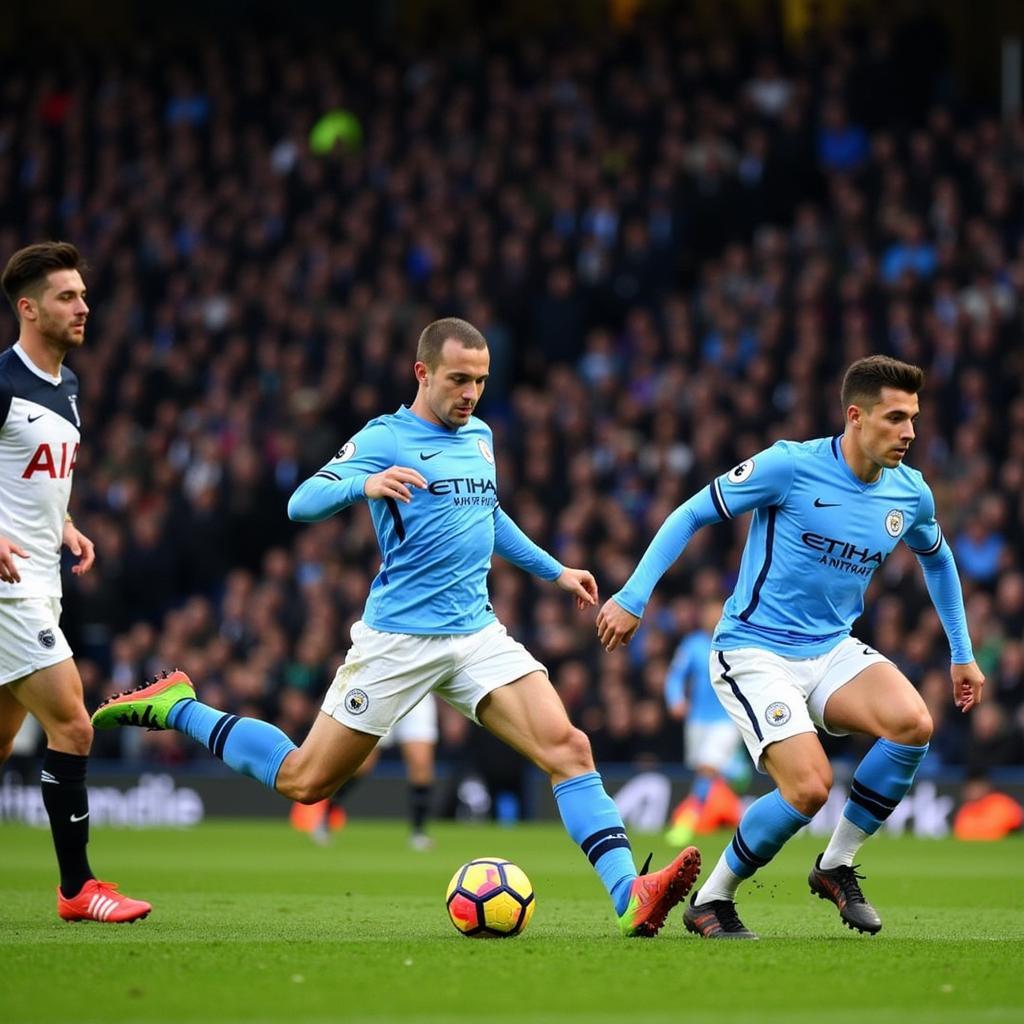 Video Manchester City vs Tottenham: Khoảnh Khắc Kinh Điển