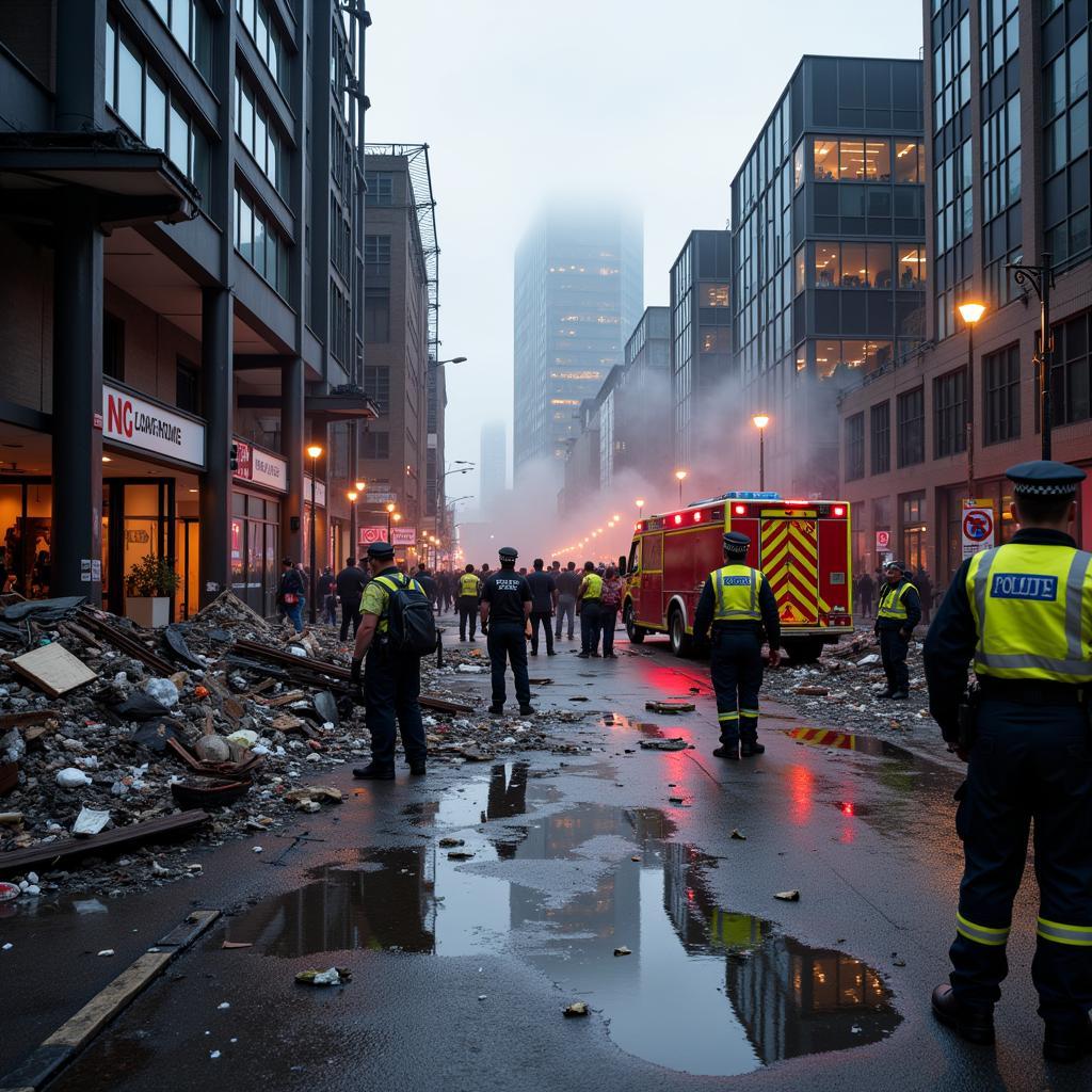 Vụ Nổ Manchester Arena: Hình ảnh tái hiện hiện trường vụ nổ bom khủng bố tại Manchester Arena