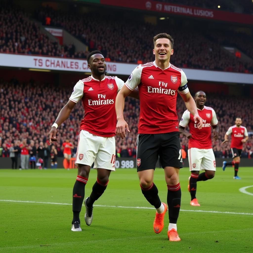 Khoảnh khắc đỉnh cao Arsenal vs MU 2019