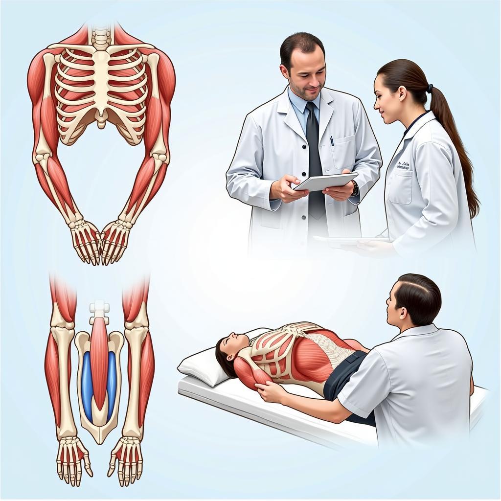 Hình ảnh minh họa atlas giải phẫu cơ chi trên và ứng dụng thực tế