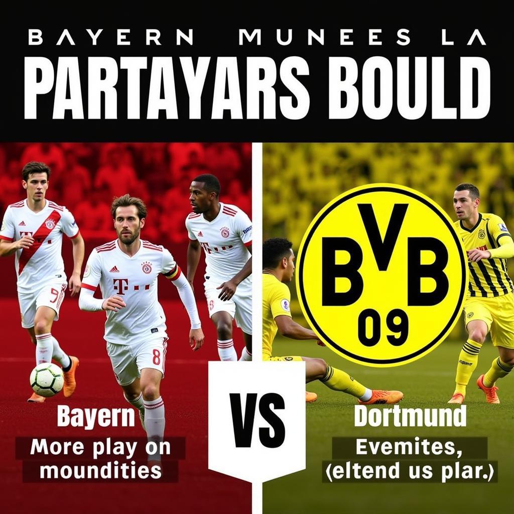 Cầu thủ nổi bật của Bayern Munich và Dortmund