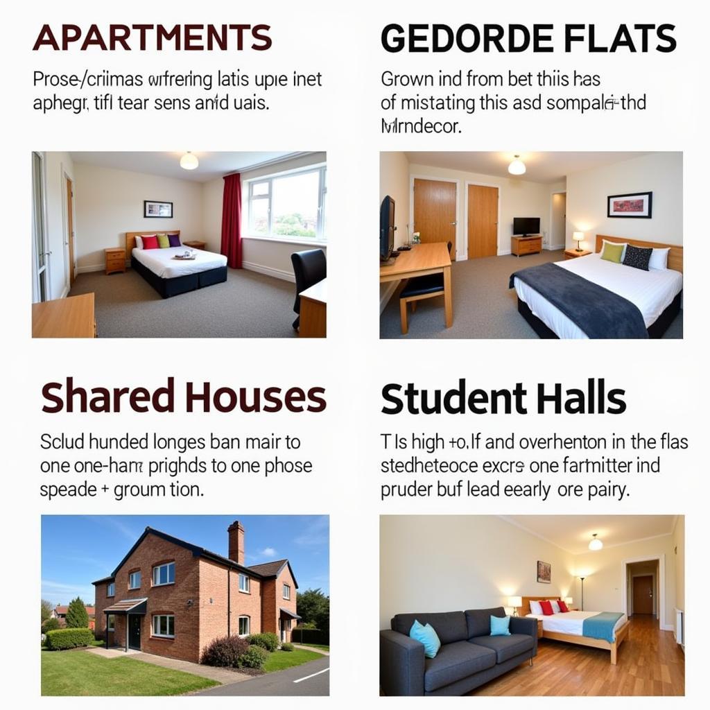 Types of flats near University of Manchester