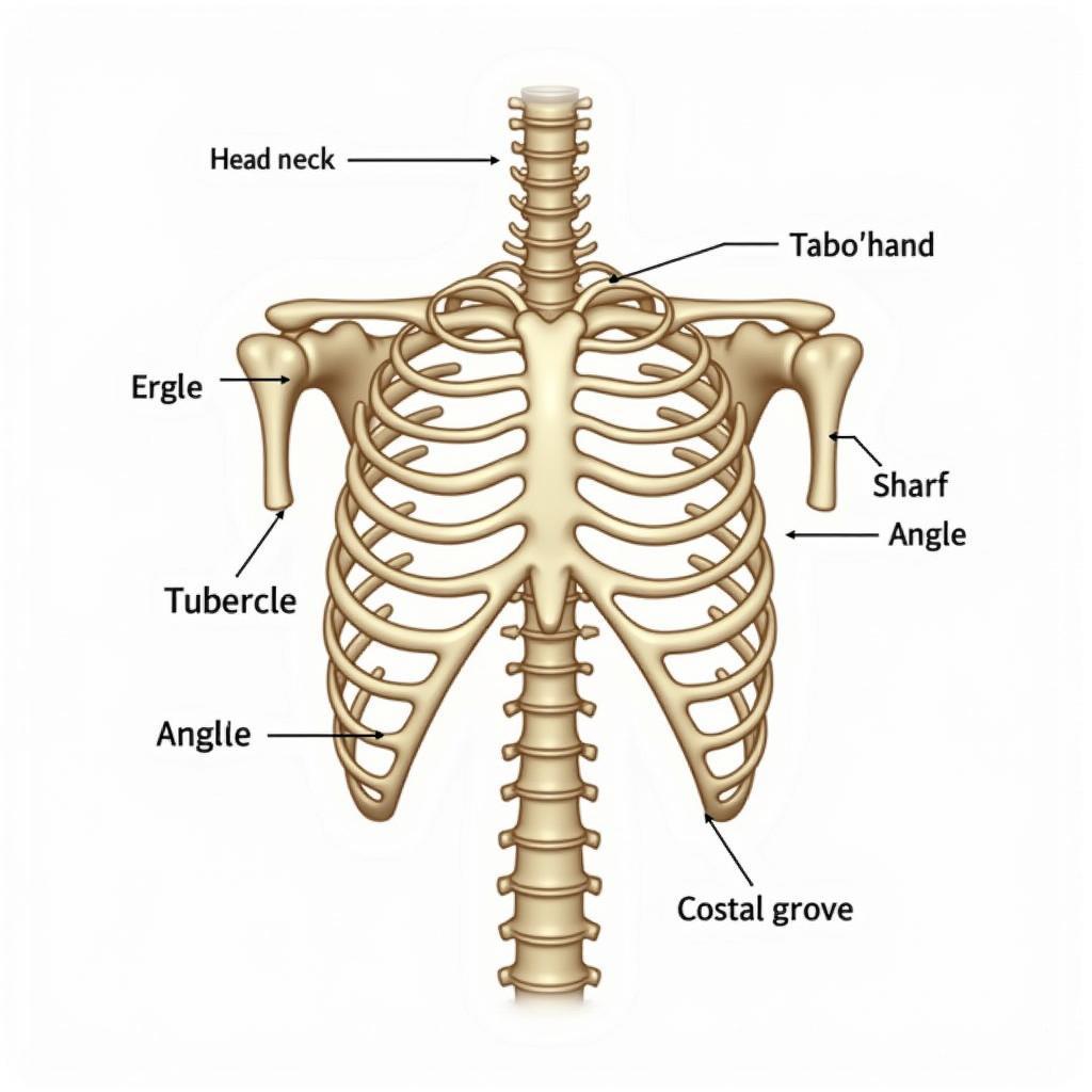 Cấu tạo xương sườn người chi tiết