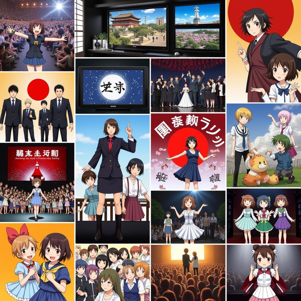 Diverse Japanese entertainment programs