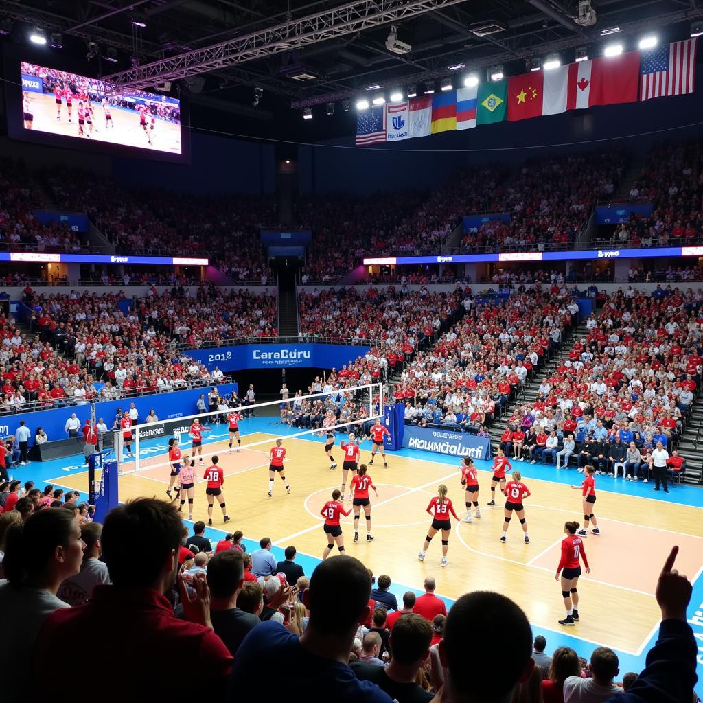 Giải bóng chuyền nữ các quốc gia FIVB: Khán giả