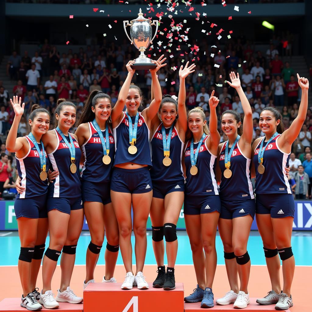 Giải bóng chuyền nữ các quốc gia FIVB: Trao giải