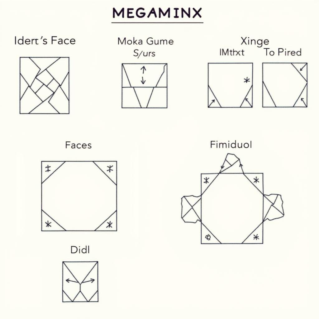 Hướng dẫn giải Megaminx cơ bản