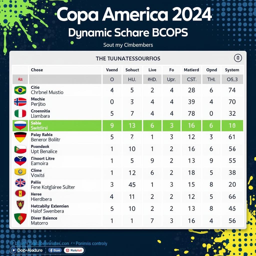 KQ Copa America 2024 Hôm Nay: Cập Nhật Tỷ Số
