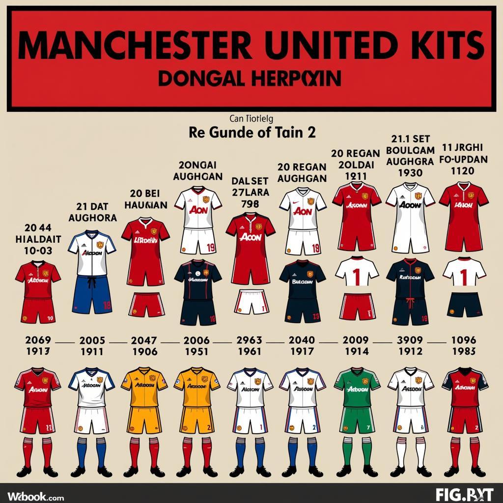 Manchester United Kit History