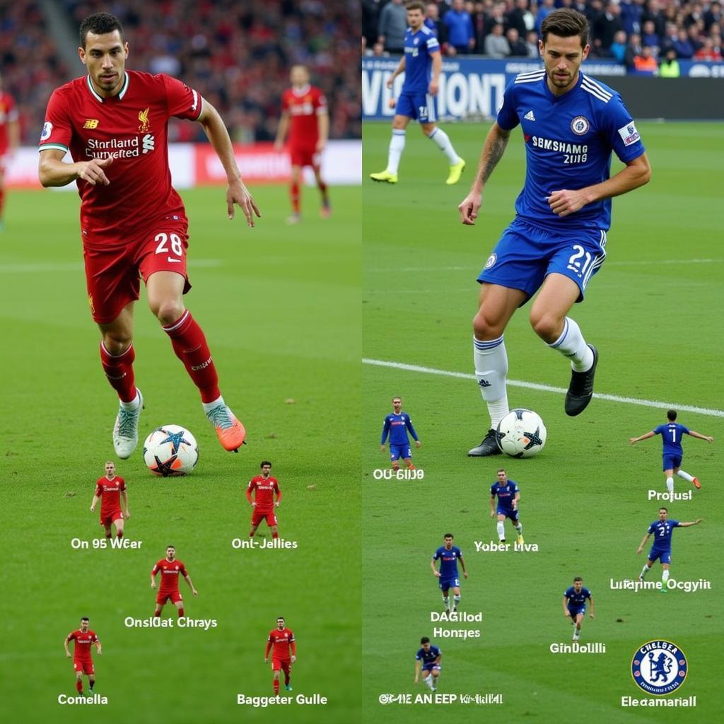 Liverpool và Chelsea tấn công dồn dập