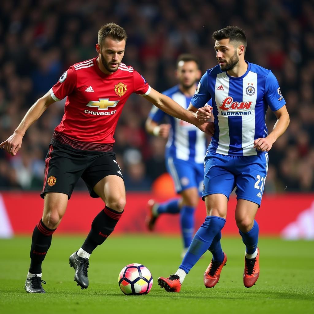 Manchester United và Brighton đối đầu kịch tính