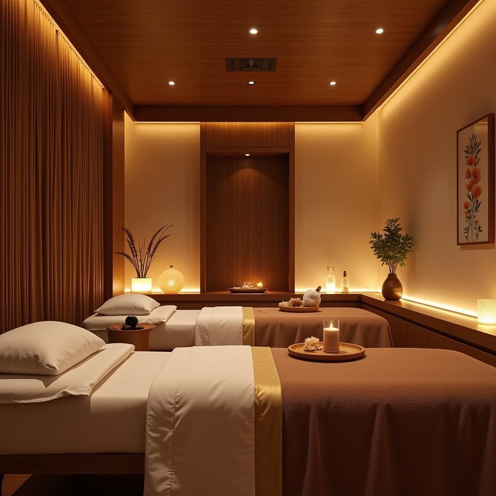 Massage Thái thư giãn tại một spa sang trọng ở Manchester