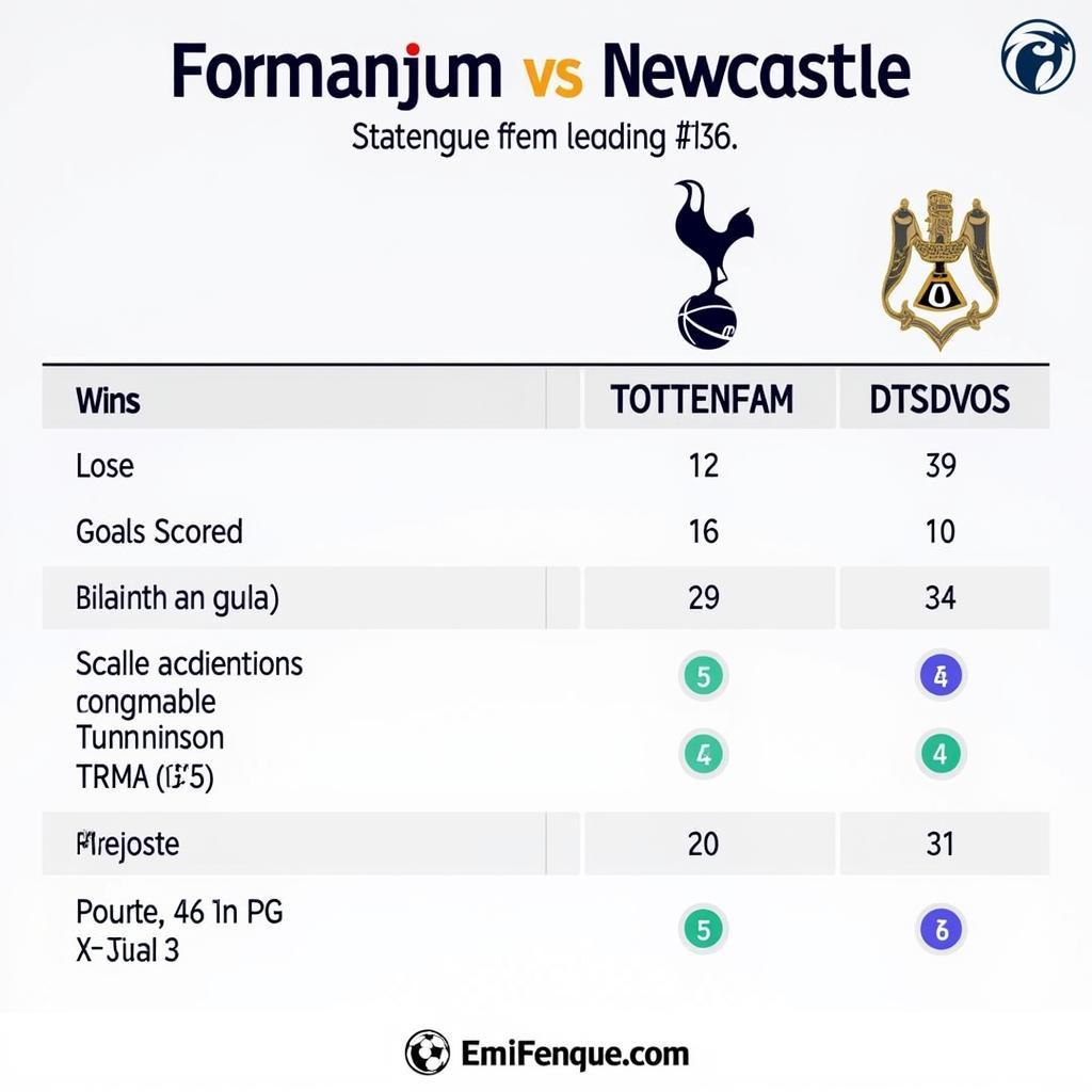 Phong độ gần đây của Tottenham và Newcastle